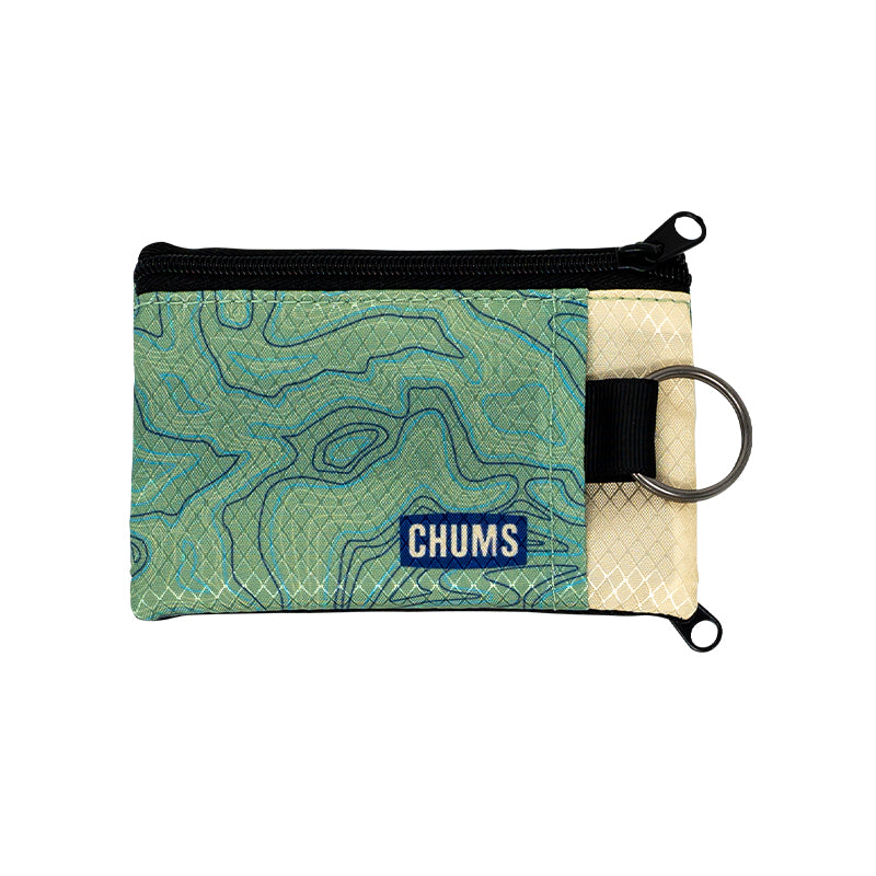 sku:18403467 Surfshorts LTD Wallet Green Topo Front #colors_green-topo