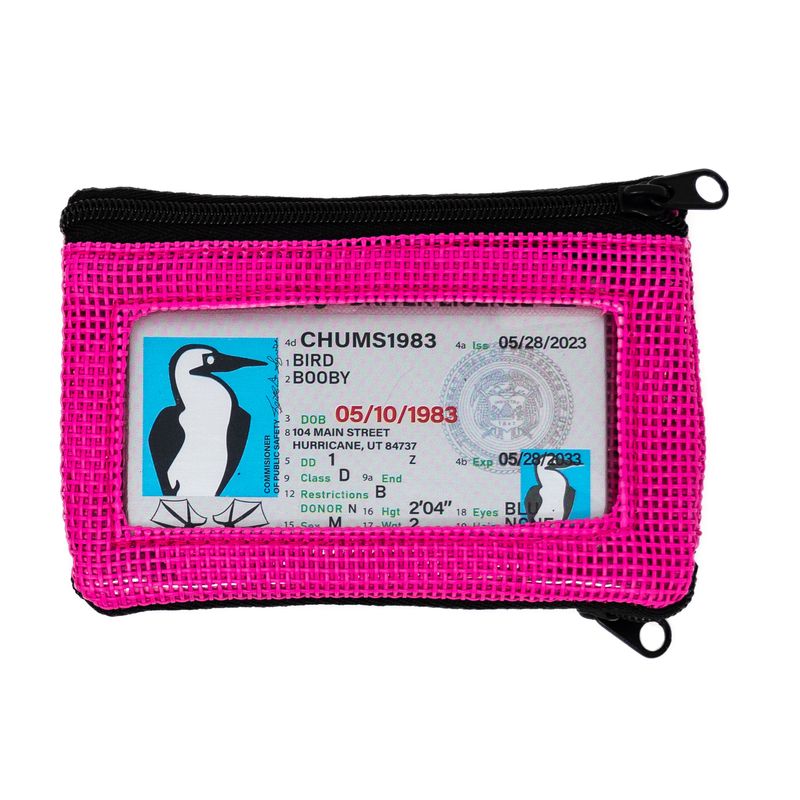 sku:18406606 Surfshorts Flow Wallet - Pink Back of Wallet #color_ev-pink