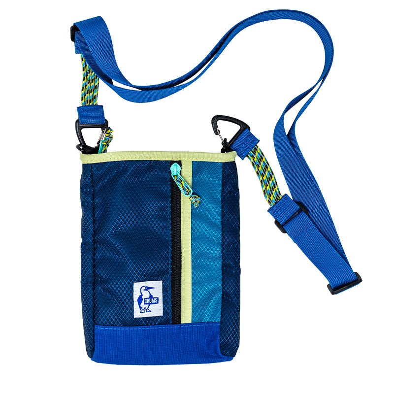 CHUMS One Shoulder Backpack Two-tone Red & Blue Chums backpack black bag - Gem main image 3