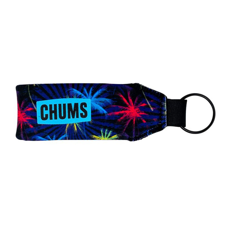 sku:90028381 Floating Neo Keychain LTD Neon Palms No Keys #color_neon-palms