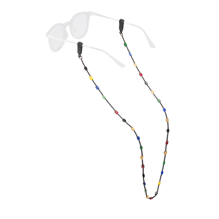 sku:12402188 Beaded Cord - Small Blk w/Multi #color_small-black-multi-color