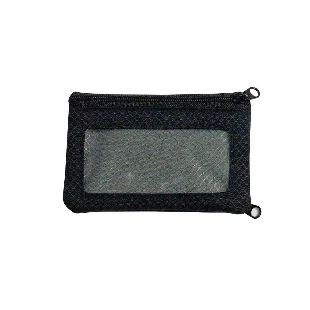 sku:18401103 Black/Grey Surfshort Wallet, window side #color_grey