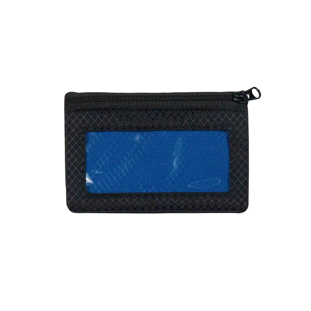 sku:18401127 Black/Blue Surfshorts Wallet, window side #color_ocean-blue