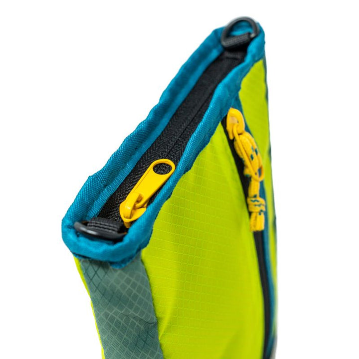 sku:54268787 Indio Sling - Meadow Green Zipper Closure #color_lime-green-meadow-green