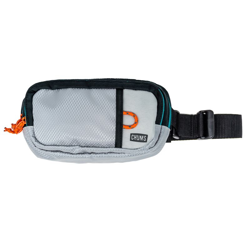sku:14037915 Trekker Waist Pack Grey/Orange/Teal With Strap #color_grey-orange-teal