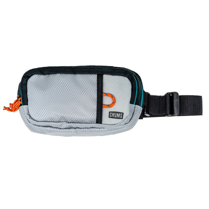 sku:14037915 Trekker Waist Pack Grey/Orange/Teal With Strap #color_grey-orange-teal