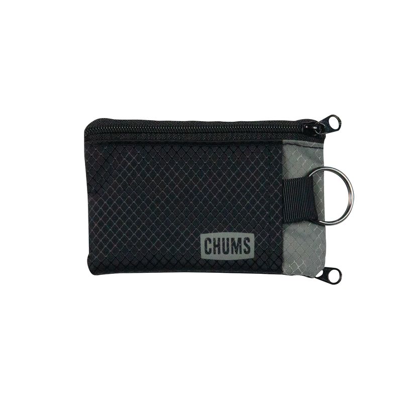 sku:18401103 Surfshorts Wallet Black/Gray Front #color_grey