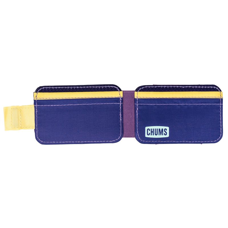 sku:18808137 Bandit Bi-Fold Wallet Plum Open #color_plum