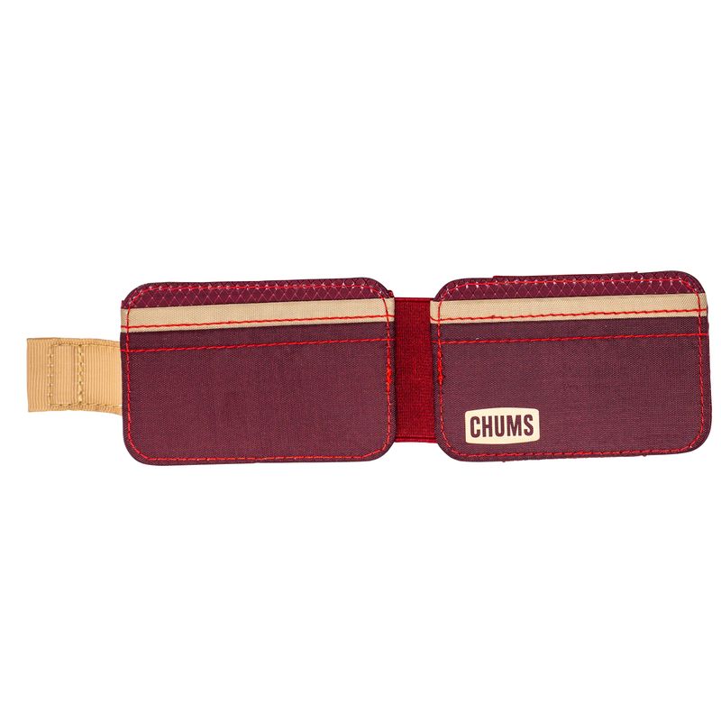 sku:18808373 Bandit Bi-Fold Wallet Brick Open #color_brick