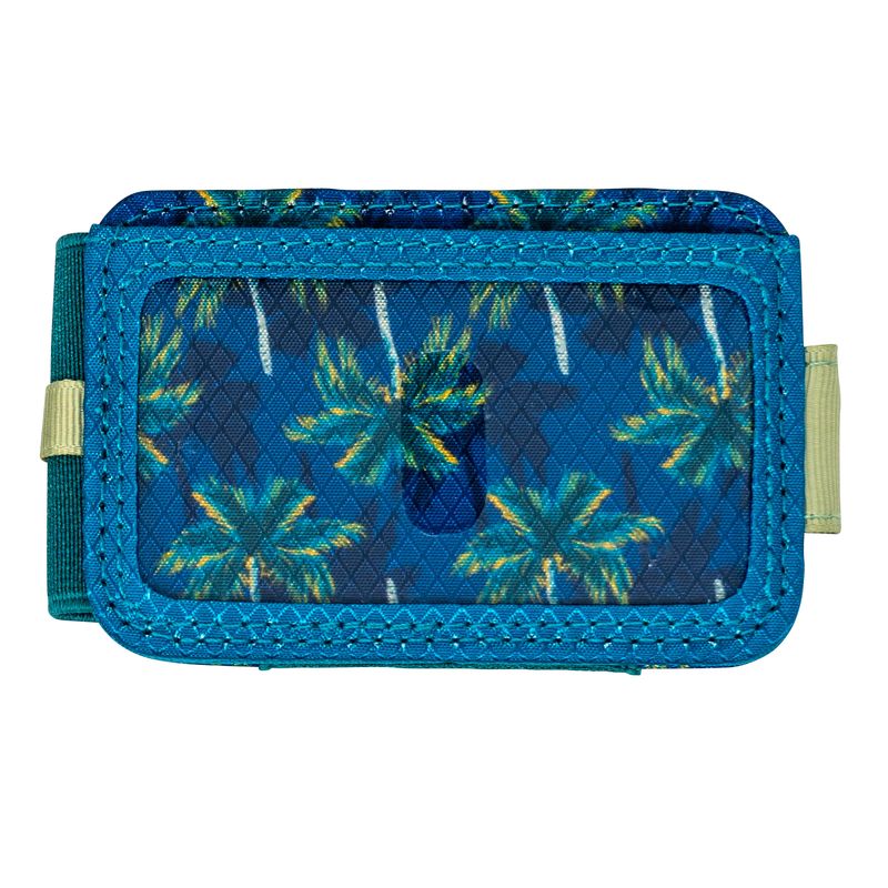 sku:18811387 Bandit Bi-Fold Wallet LTD Palm Tree Back No Card #color_palm-tree