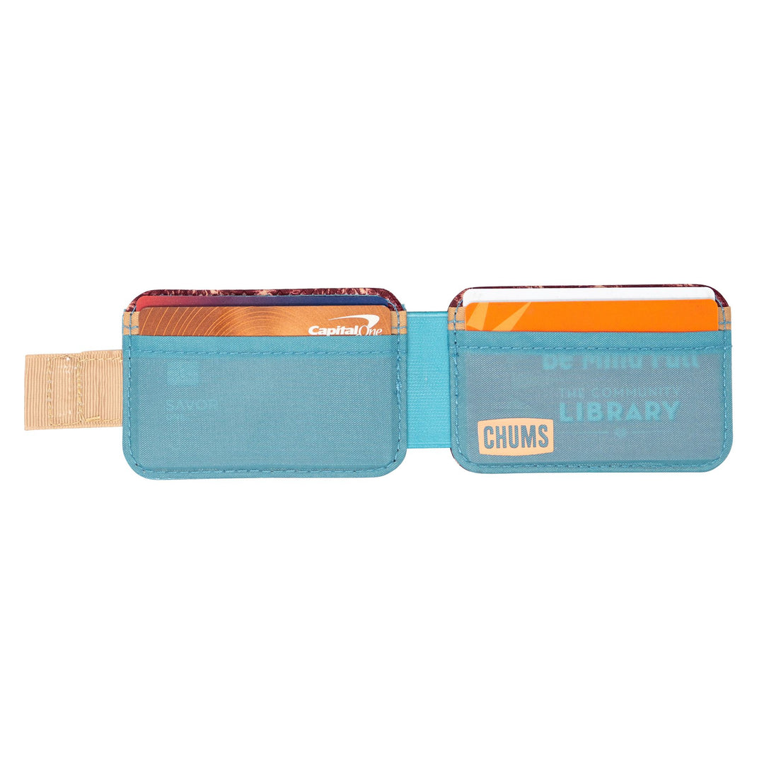 sku:18811473 Bandit Bi Fold LTD Wallet Islands Open #color_islands