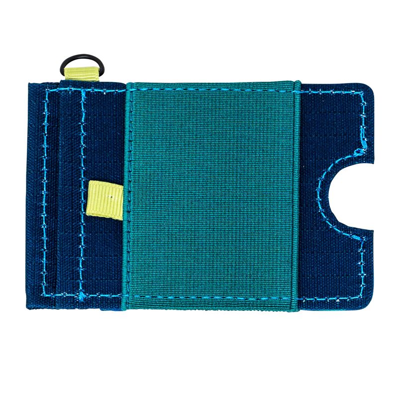 sku:18812114 Bandit Lo-Pro Wallet Teal Back #color_teal