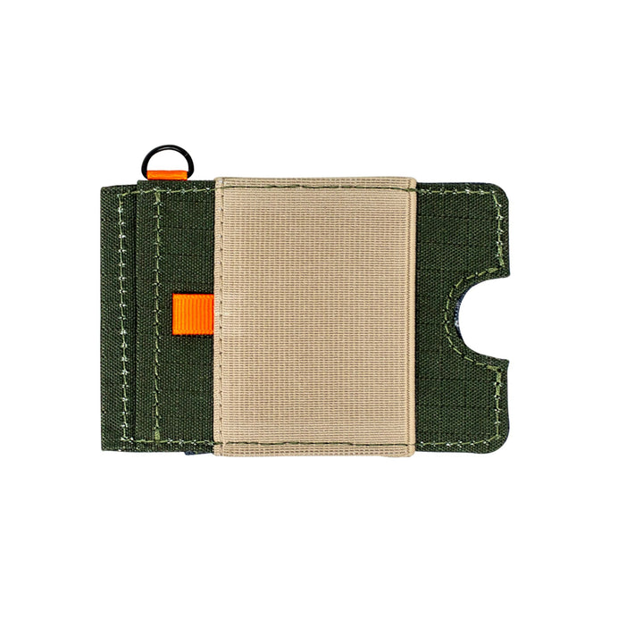 sku:18812122 Bandit Lo Pro Wallet Olive Back #color_olive