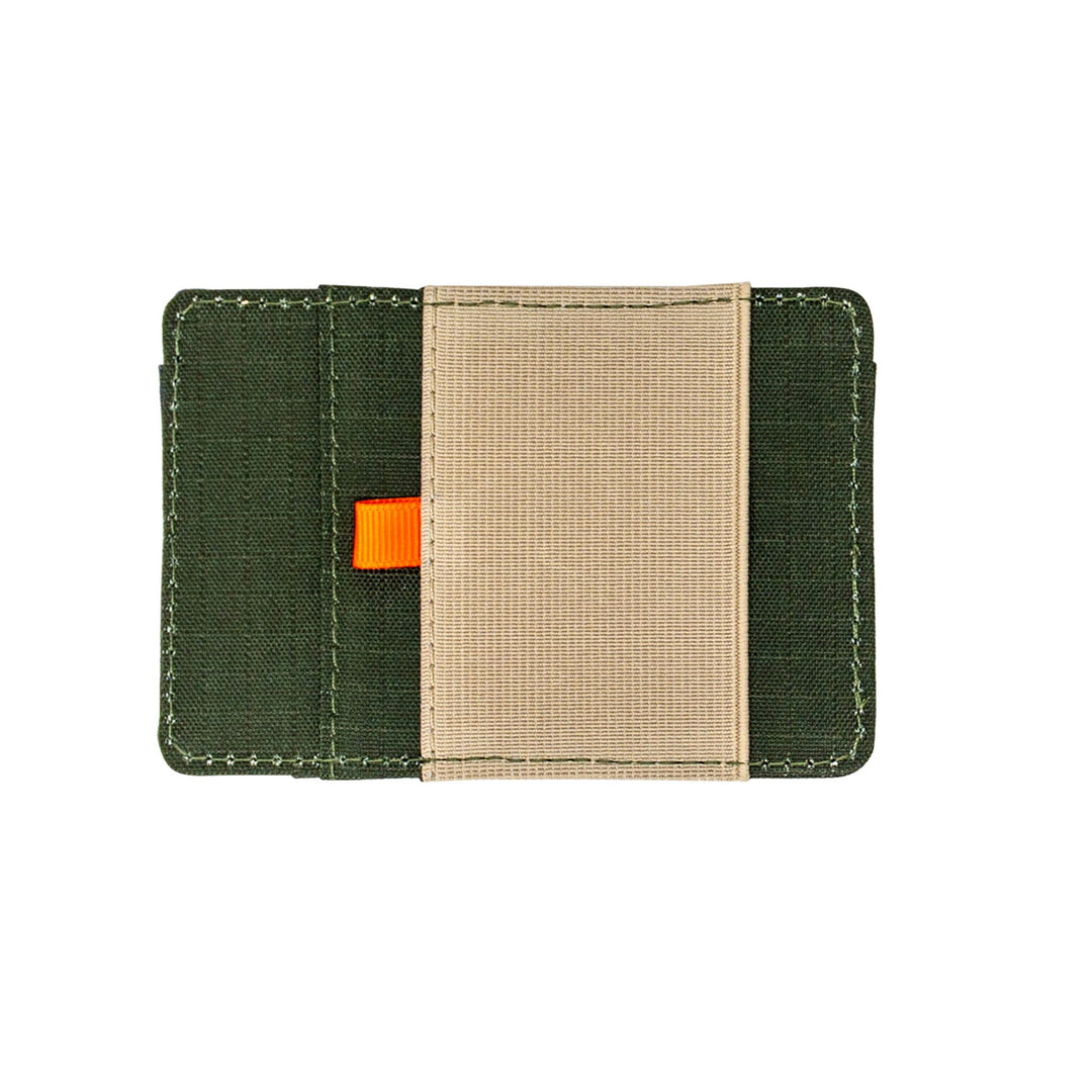 sku:18813122 Bandit Zip Wallet Olive Back #color_olive