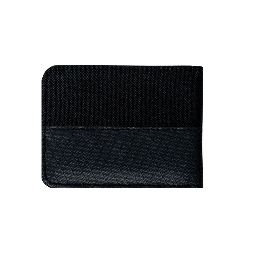 sku:18824100 Rover Bi Fold Wallet Black Back #color_black