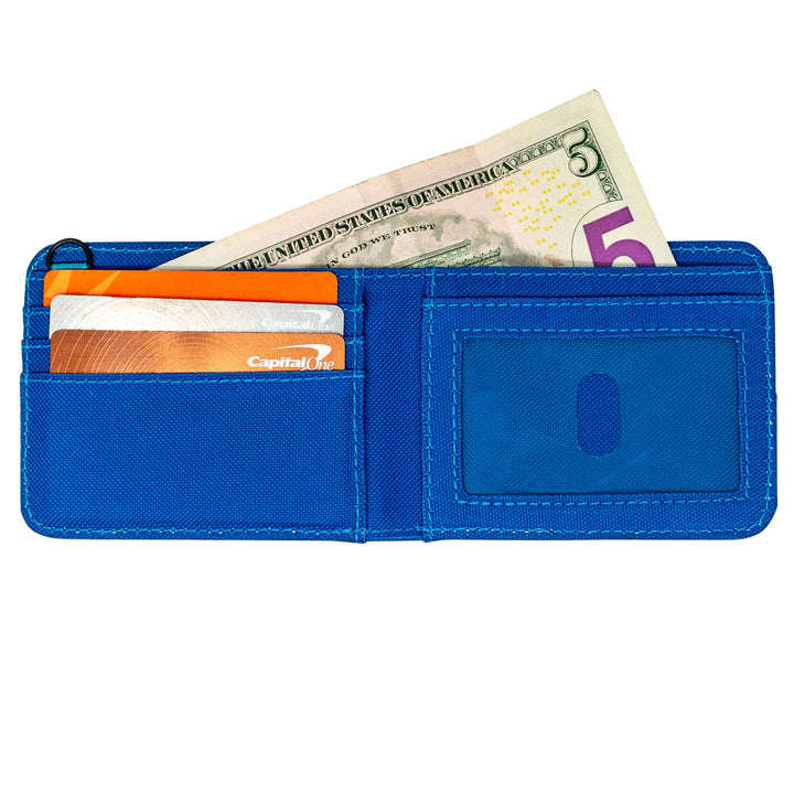 sku:18824114 Bandit Bi Fold Wallet Teal Filled #color_teal