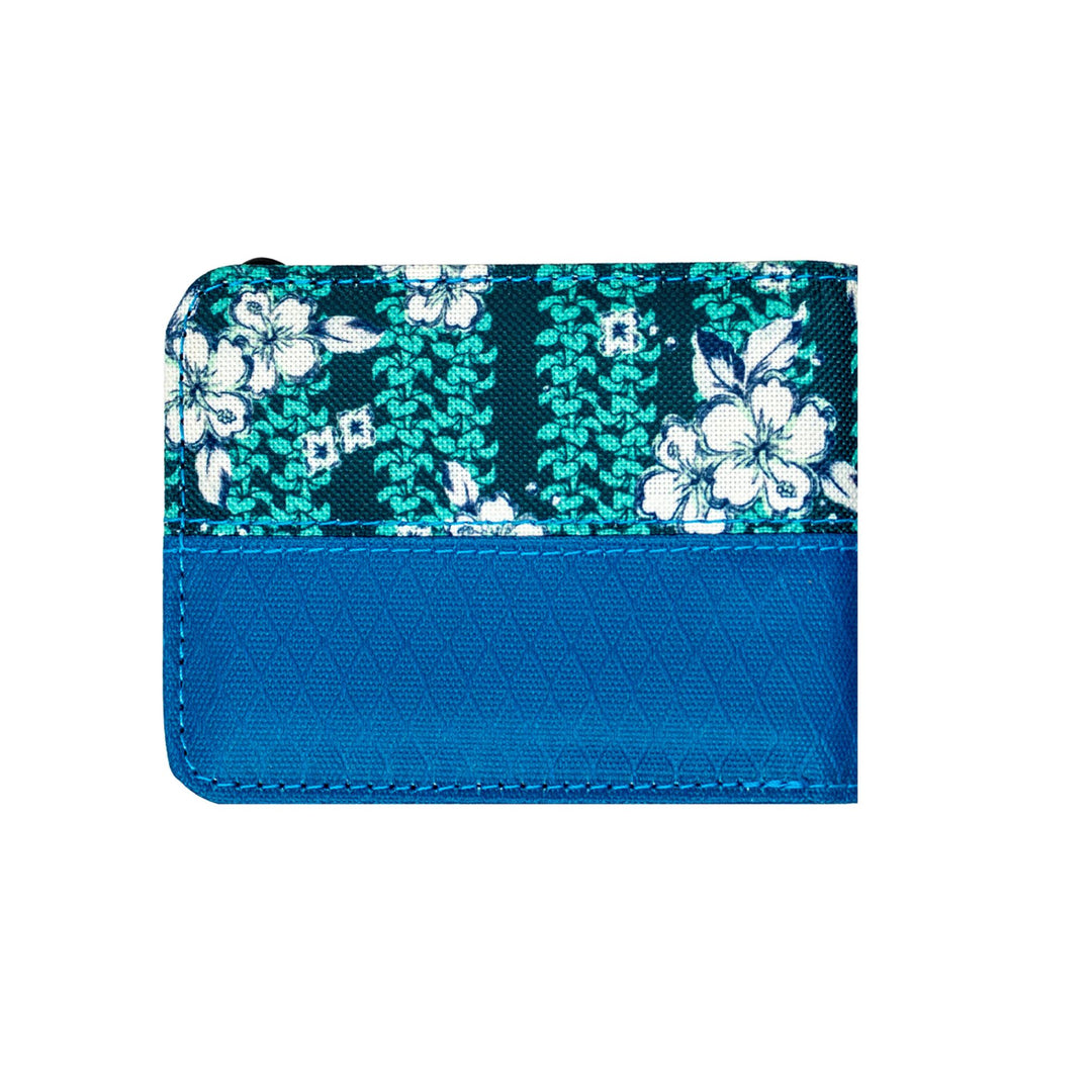 sku:18824389 Rover Bi Fold LTD Wallet HawaiianFloral Back #color_hawaiian-floral