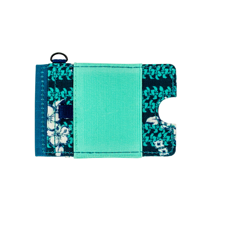 sku:18832389 Bandit Lo Pro LTD Wallet Hawaiian Floral Back #color_hawaiian-floral
