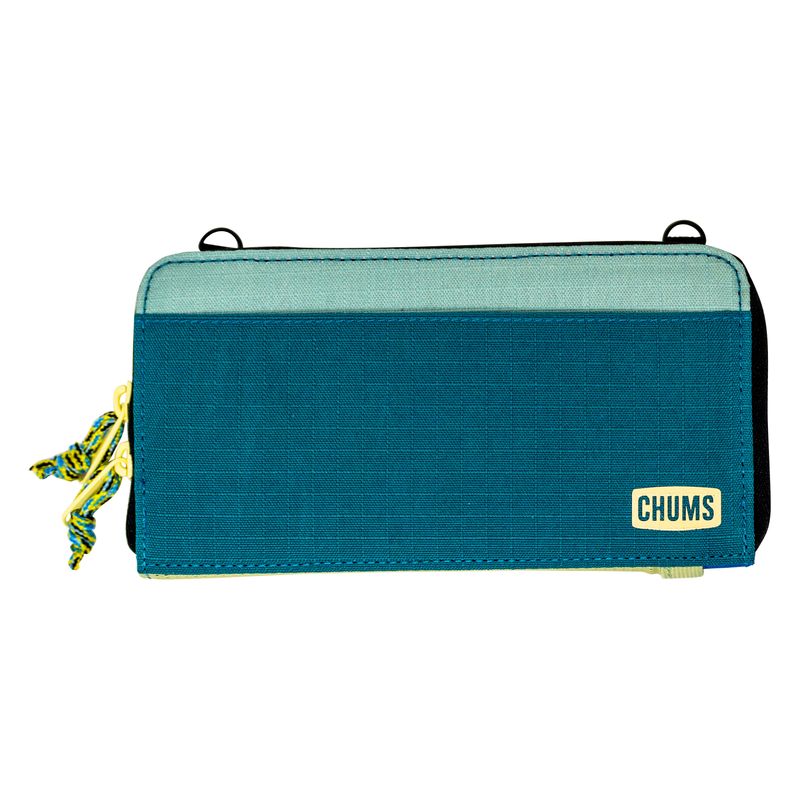 sku:18833114 Nomad Wallet Teal Front #color_teal