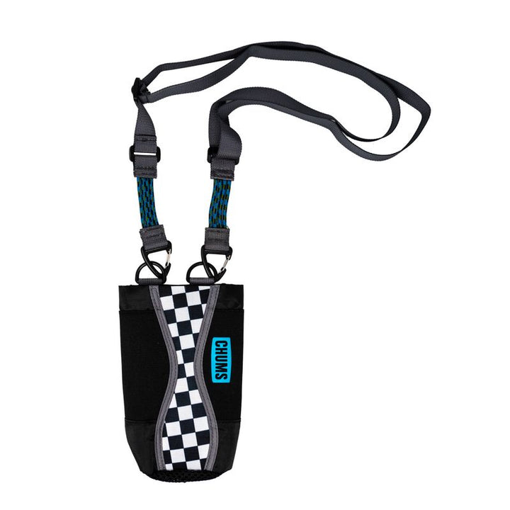 sku:36032237 Fjord Bottle Sling Checkers Front with strap #color_checkers