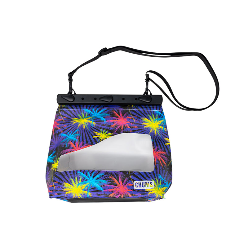 sku:54331381 Shuttle Splash Sack Neon Palms With Strap #color_neon-palms