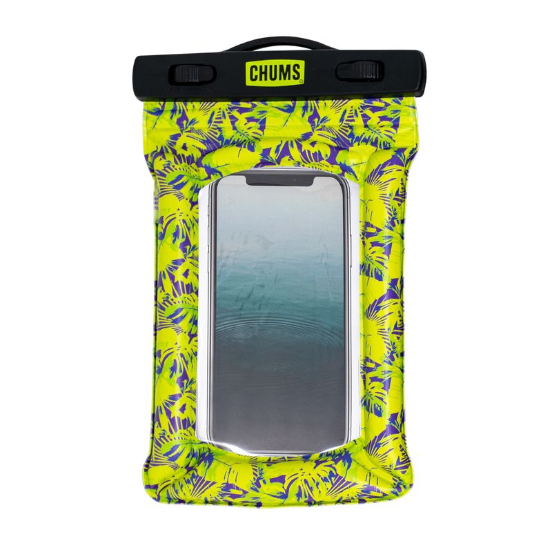 sku:54419380 Floating Phone Protector LTD Neon Leaves No Strap #color_neon-leaves 