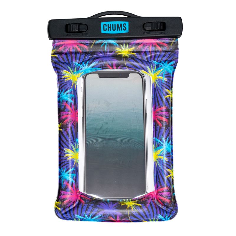 Chums Floating Phone Protector LTD, Neon Hibiscus Chums Floating Phone Protector LTD, Neon Hibiscus