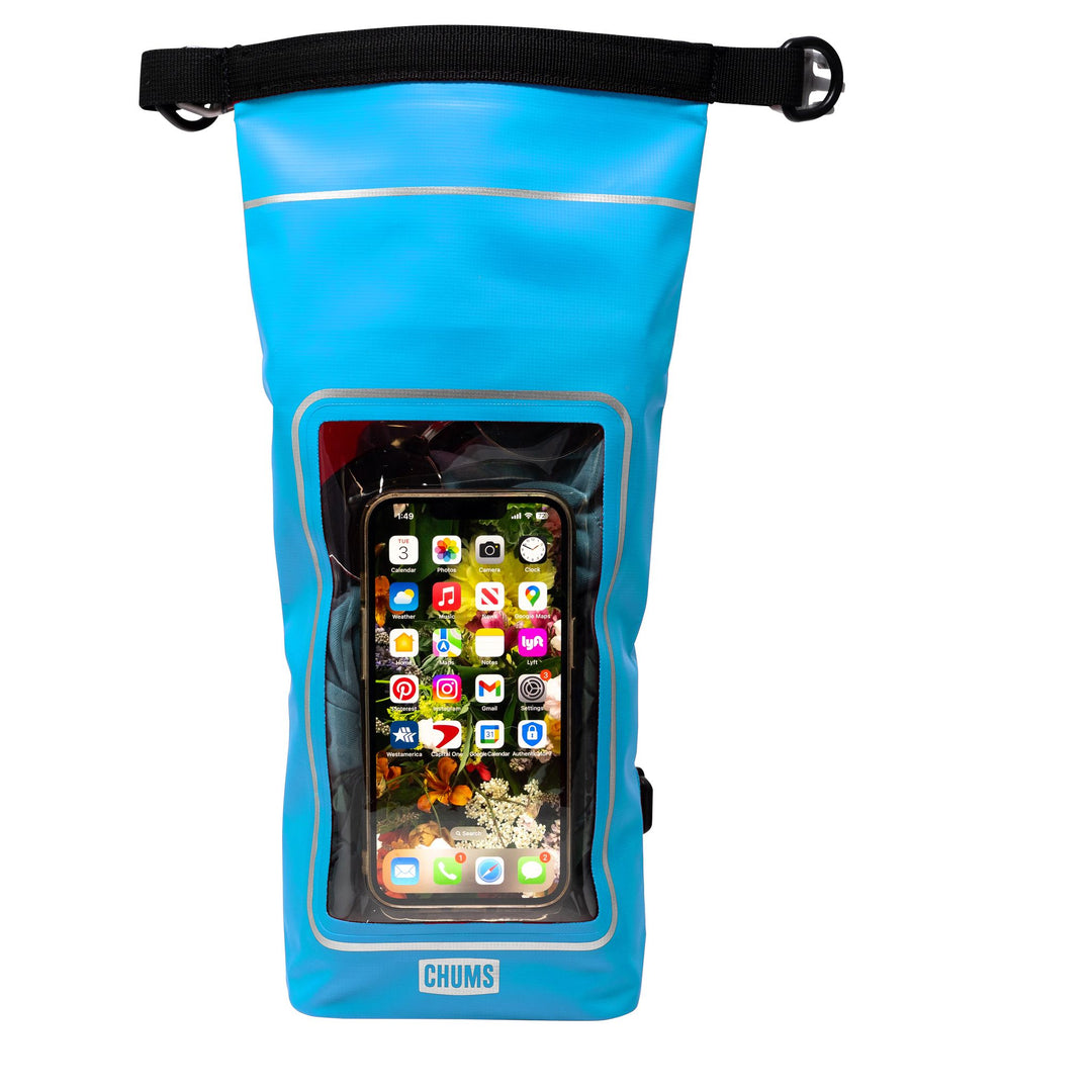 sku:54435104 High Water Phone Tote Turquoise Open #color_turquoise