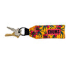 sku:90028382 Floating Neo Keychain LTD Neon Hibiscus With Keys #color_neon-hibiscus