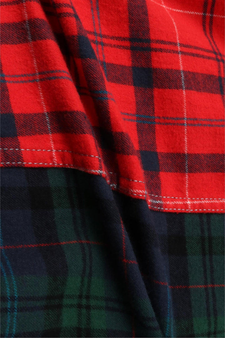 Chums Hurricane Button Down shirt fabric detail