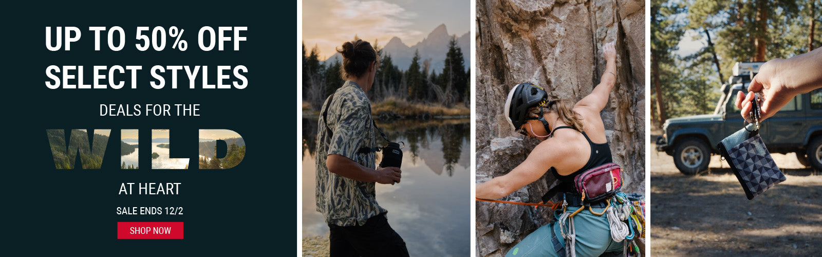 Up to 50% Off Select Styles - Deals for the Wild at Heart - Sale Ends 12/2 - Shop Now