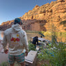 Heritage Hoodie -  Back with River