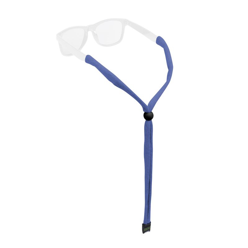Chums Mariner Eyeglass Retainer, Blue/Light Blue, Repurposed Fishing Line