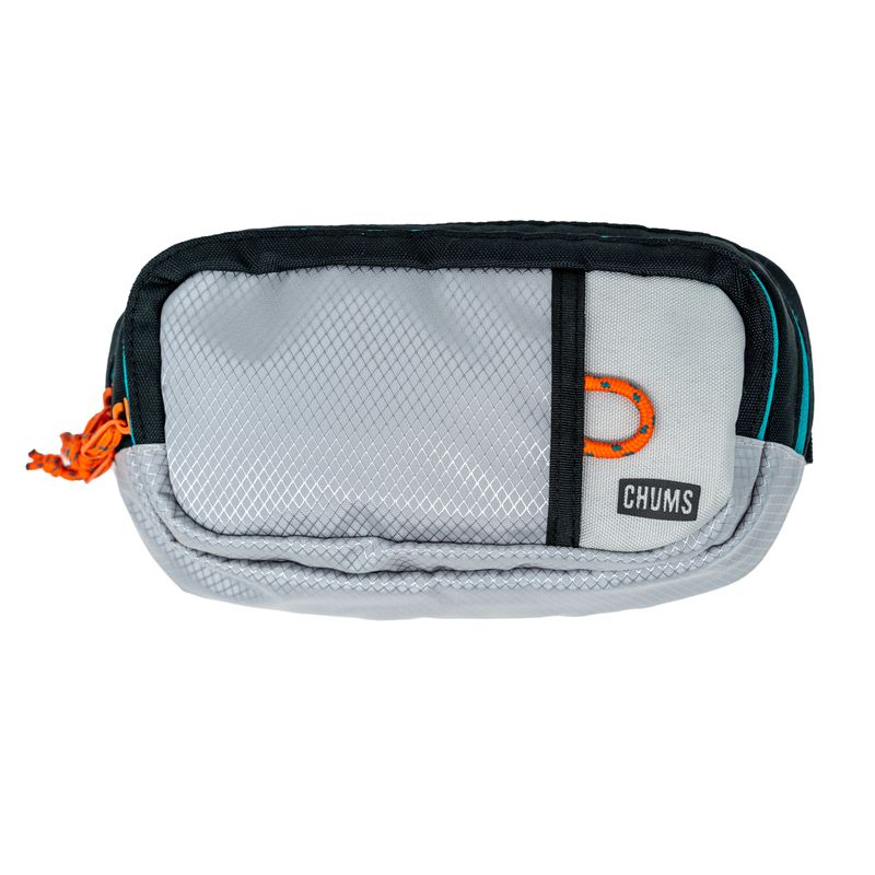 sku:14037915 Trekker Waist Pack Grey/Orange-Teal #color_grey-orange-teal
