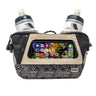#140811008 Trail Dawg Waist Pack Black/Grey Abstract with Bottles