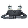 #140811008 Trail Dawg Waist Pack Black/Grey Abstract Back with Bottles