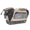 #140811008 Trail Dawg Waist Pack Black/Grey Abstract Side