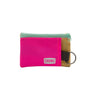 #18401356 Surfshorts Wallet Pink/Tan-Aqua Front thumbnail