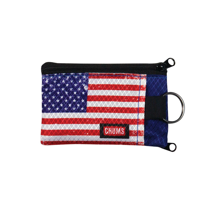 sku:18403809 USA Surfshorts Wallet, front side #colors_american-flag