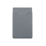 back of phone wallet keeper grey
