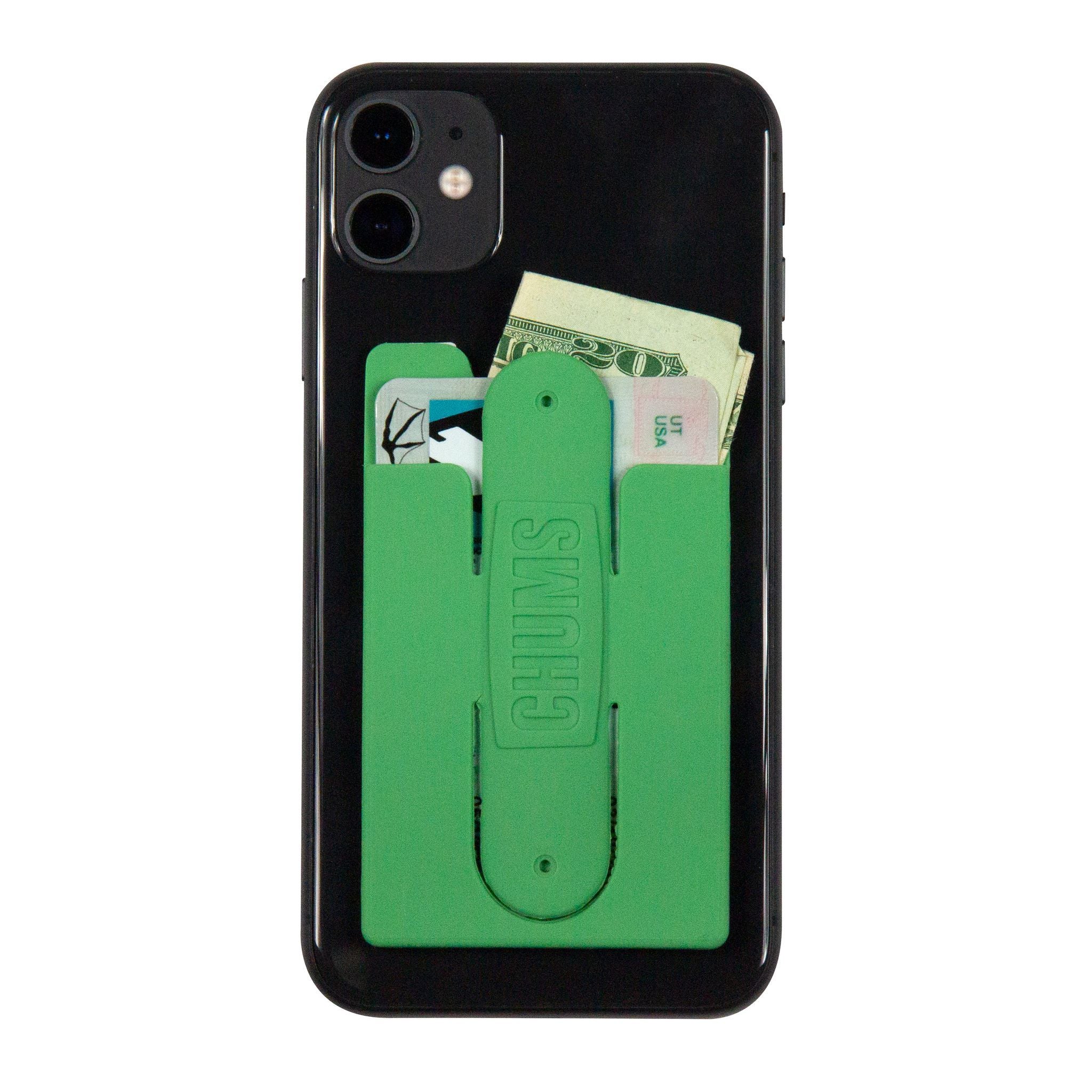 #18575786 back of phone wallet flipper meadow green