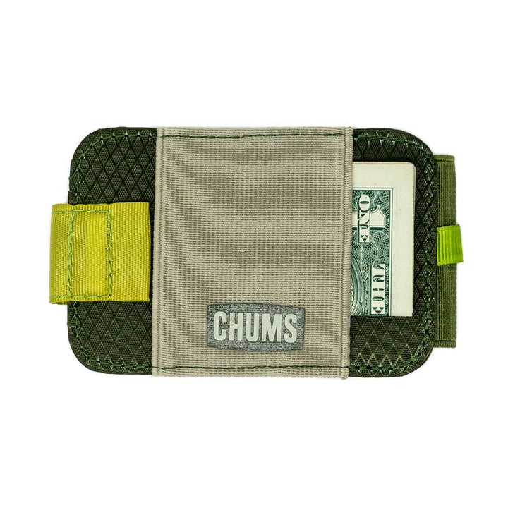 sku:18808300 Bandit Bi-Fold Olive/Tan Back #color_olive-tan