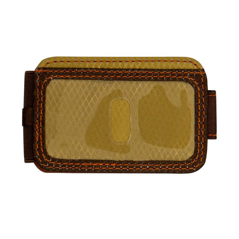 Orange Bifold Wallet & Coin Pouch