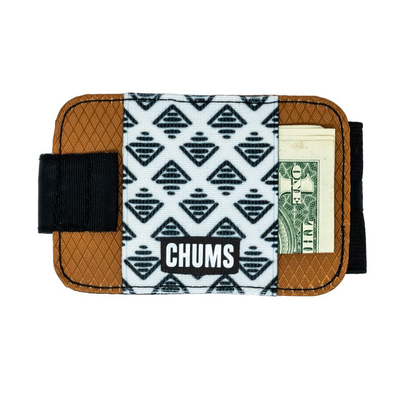 sku:188111012 Bandit Bi-Fold Wallet White/Black Vintage - Back #color_white-black-vintage