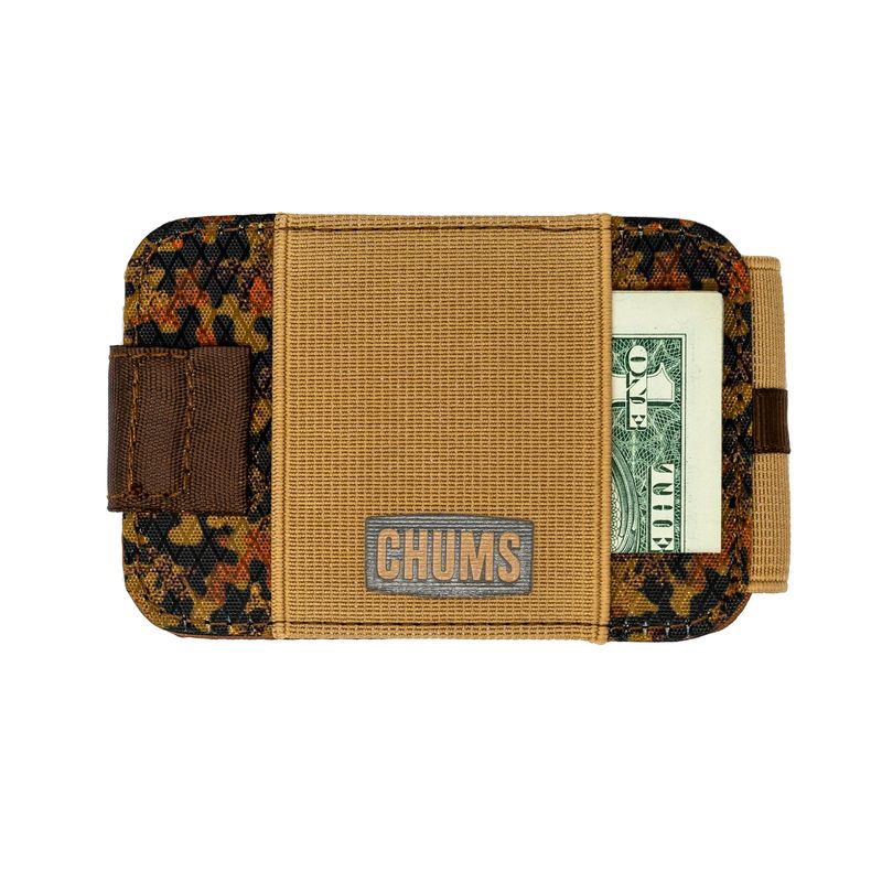 sku:188111027 Bandit Bi-Fold Wallet Abstract Brown/Camo Back #color_abstract-brown-camo