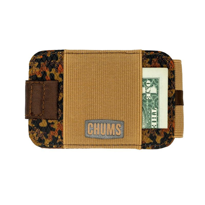 sku:188111027 Bandit Bi-Fold Wallet Abstract Brown/Camo Back #color_abstract-brown-camo