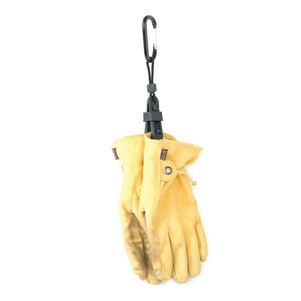 Glove Clip Safety Holder with Carabiner