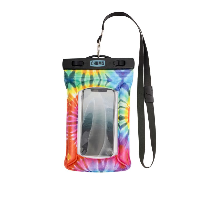 Chums Floating Phone Protector LTD Rainbow Tie Dye Chums Floating Phone Protector LTD Rainbow Tie Dye