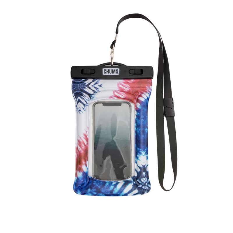 #54419707 Floating Phone Protector USA Tie Dye